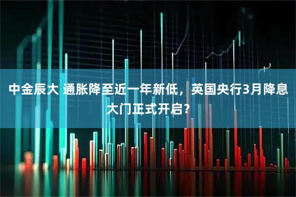 中金辰大 通胀降至近一年新低，英国央行3月降息大门正式开启？